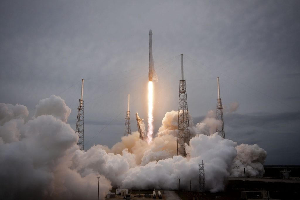 rocket launch, spacex, lift-off-693206.jpg